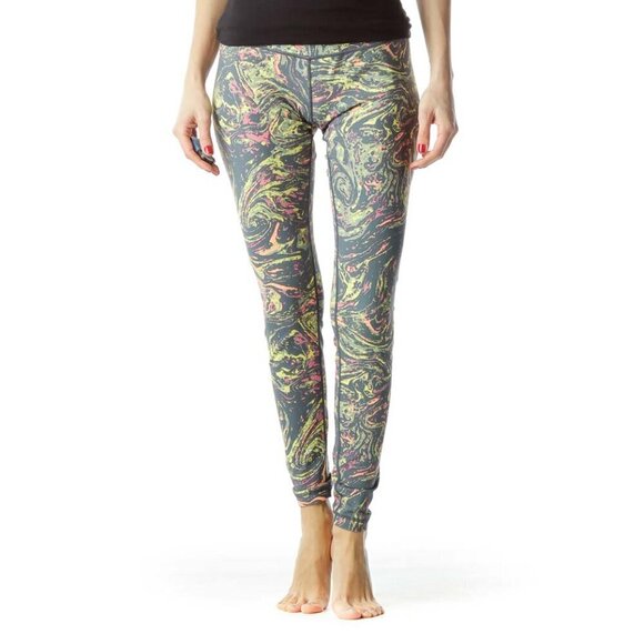 Zella Pants - Zella Multicolor Yoga Leggings